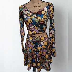 Hello Kitty The Simpsons Collab Rare Matching Set Women's Size M